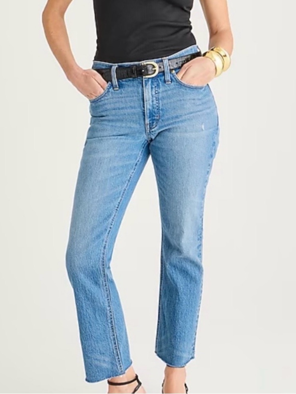 J. Crew 9” Demi Boot Crop Jean